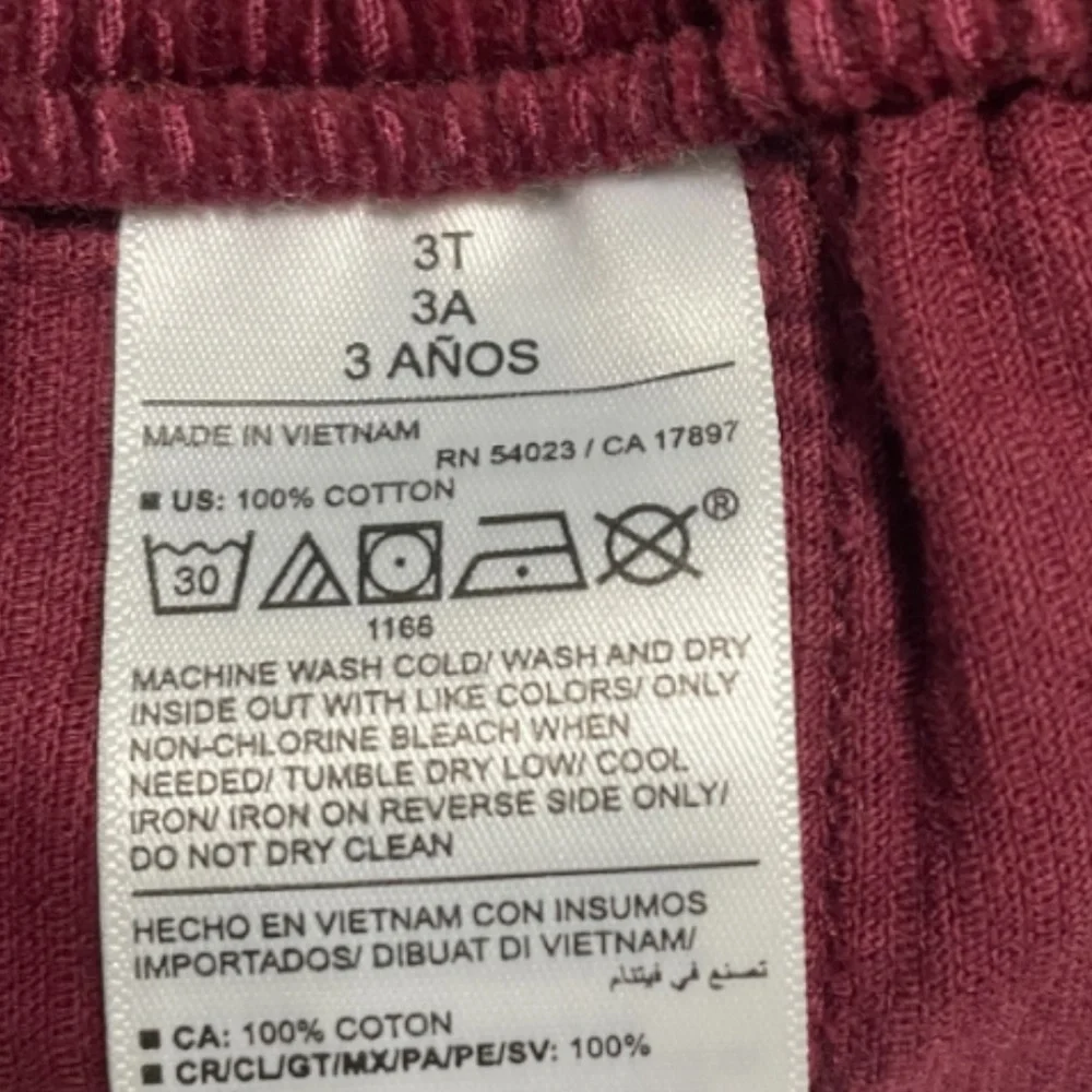 Old Navy Maroon Corduroy Girls  Skirt